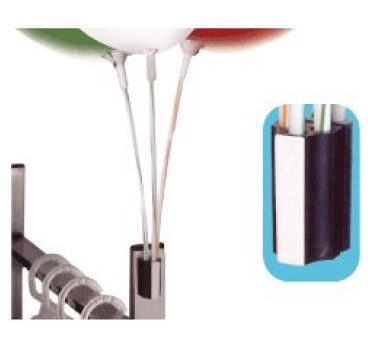 adhesive balloon holder